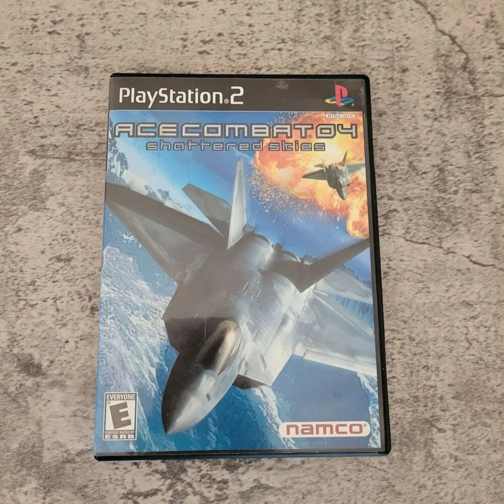 Ace Combat 04: Shattered Skies Greatest Hits (Sony PlayStation 2, 2001) Freeship